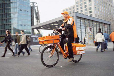 Bicycle delivery as an optional part of Spectos measurements