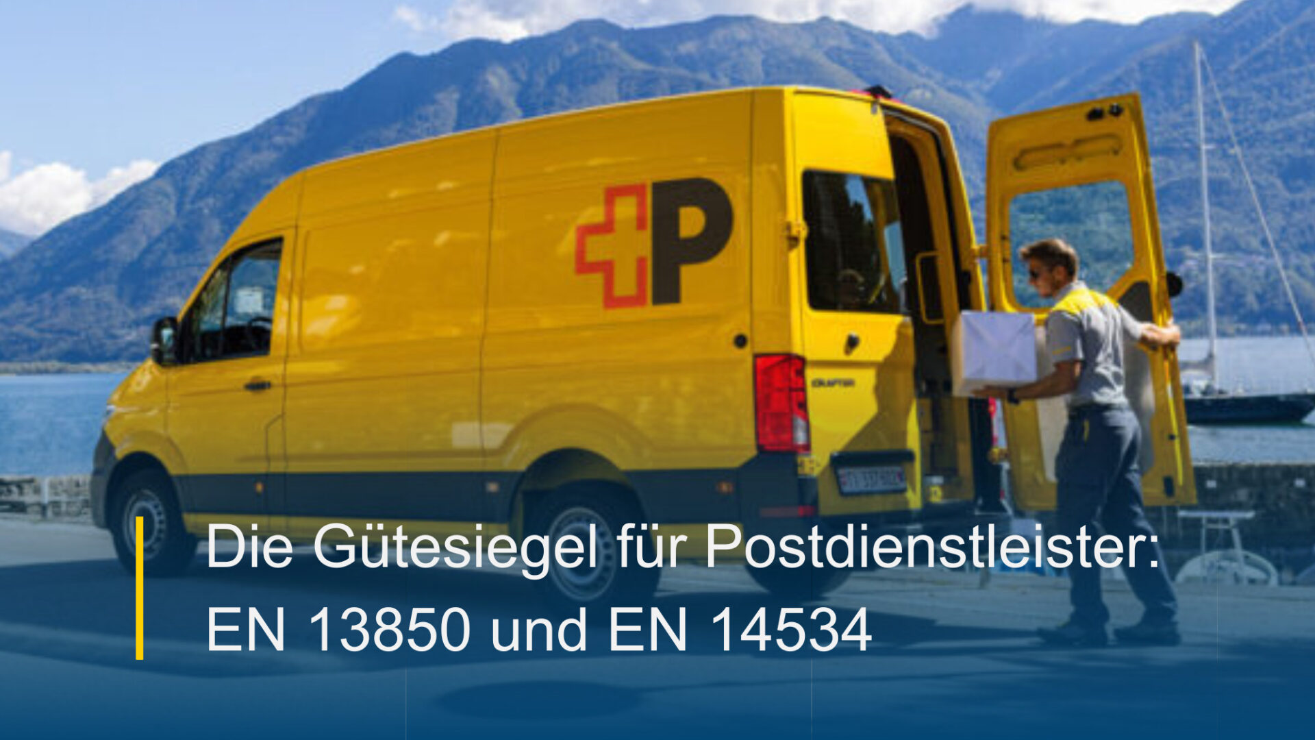 Die Gütesiegel für Postdienstleister: EN 13850 und EN 14534