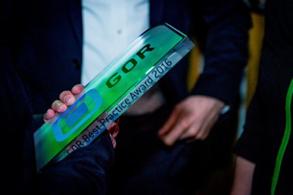Best Practice Award 2016 GOR