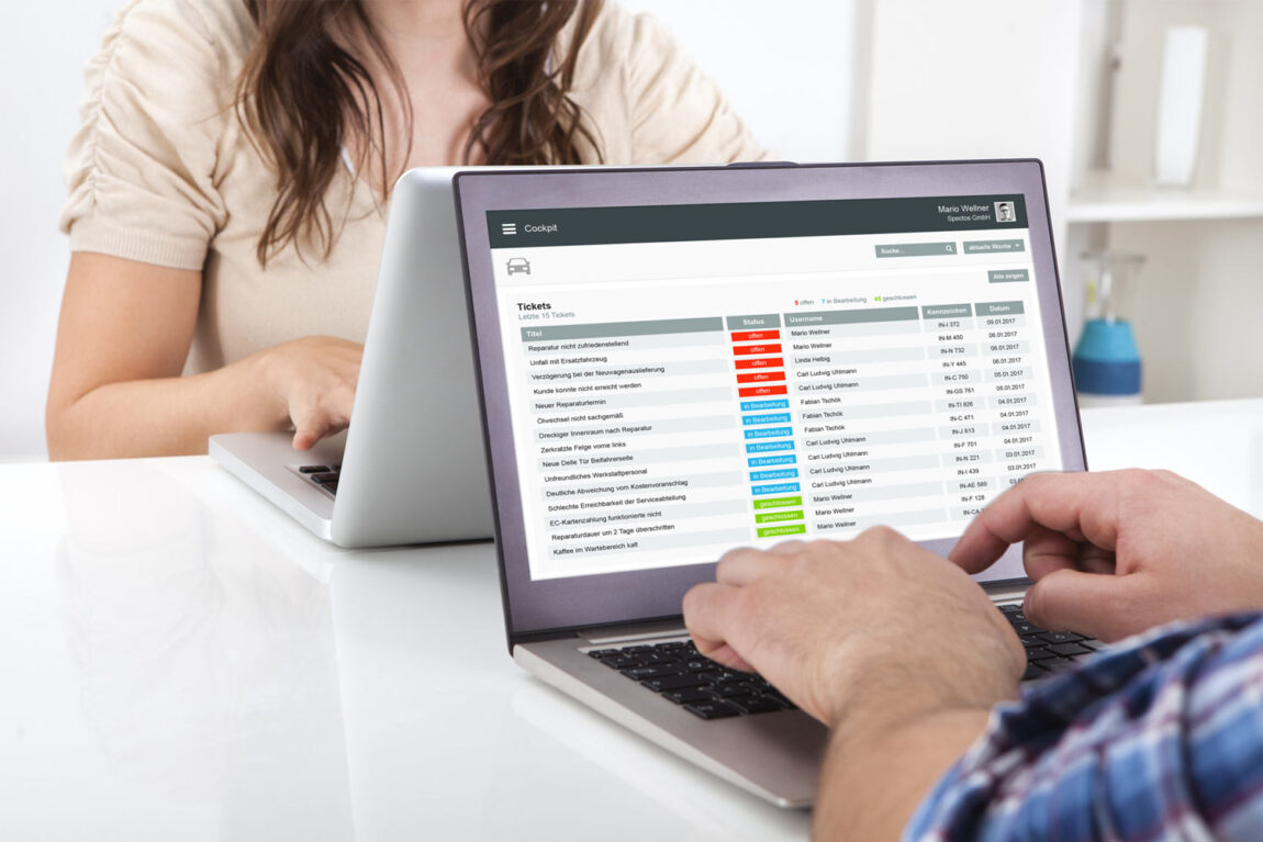Ticketmanagement mit Spectos Automotive Lösungen Ticketmanagement mit Spectos Automotive Lösungen