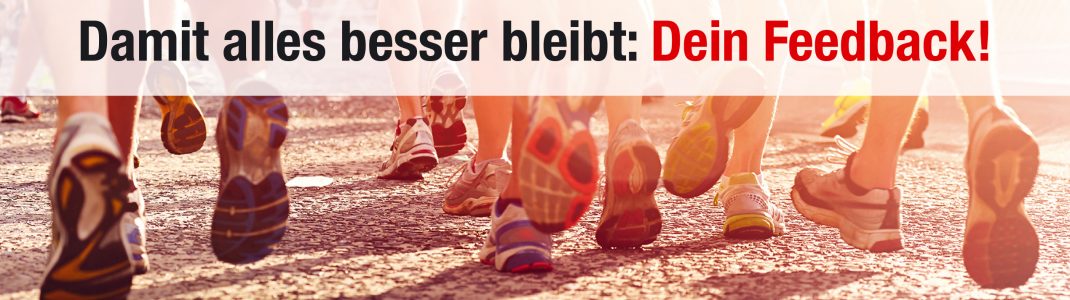 Feedback für Laufevent der Laufszene Sachsen mit Feedbackstr