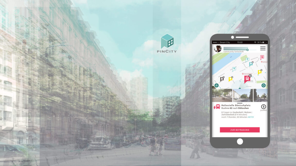 Data4City: PinCity App auf SIC18 vorgestellt