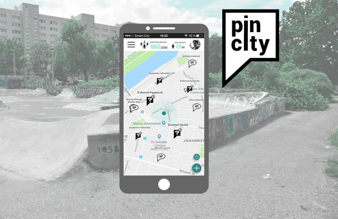 Halbzeit: Data4City über die PinCity App