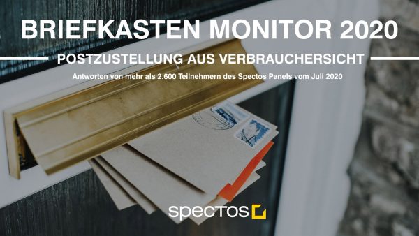 Spectos Onlinestudie Briefkasten Monitor 2020