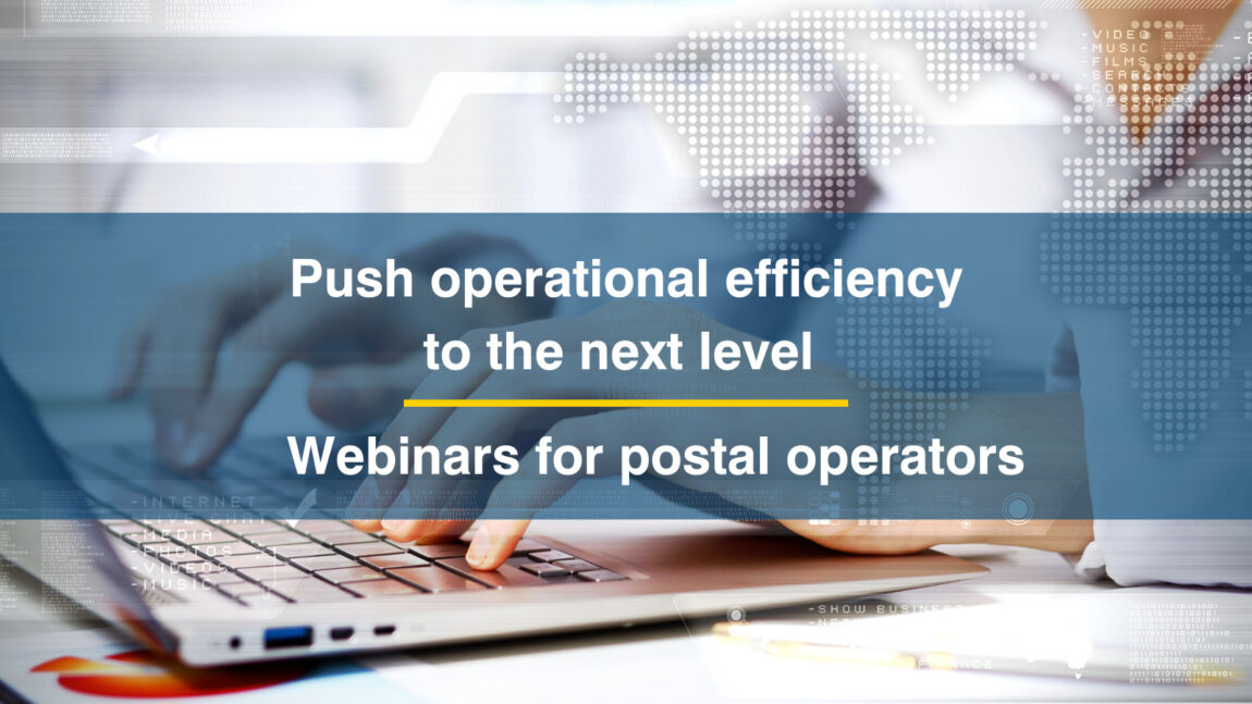 Managing the digital transformation in the postal industry with our upcoming webinars