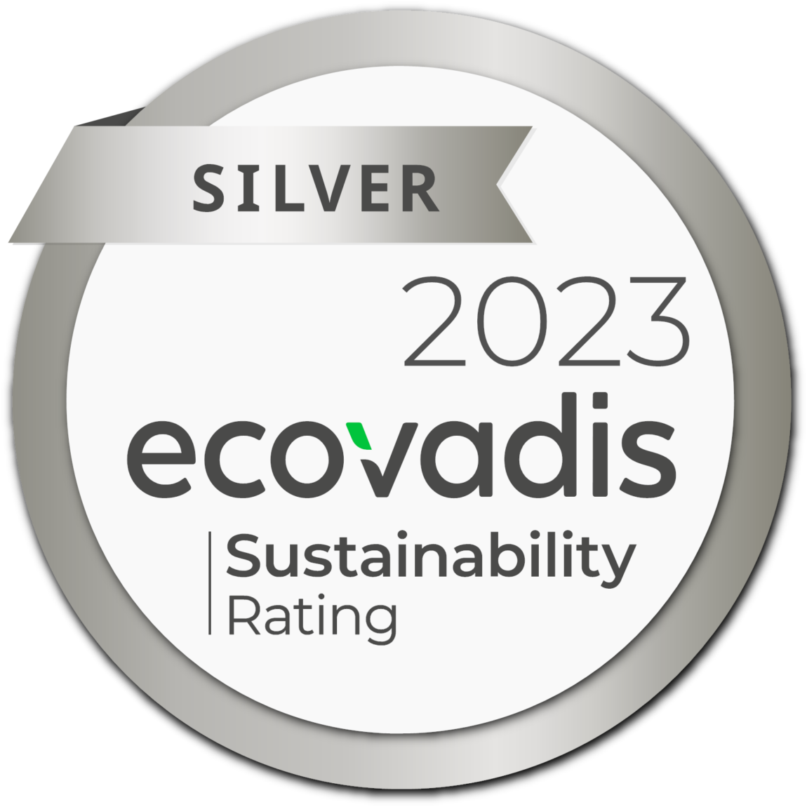 EcoVadis Plakette 2023 Silver