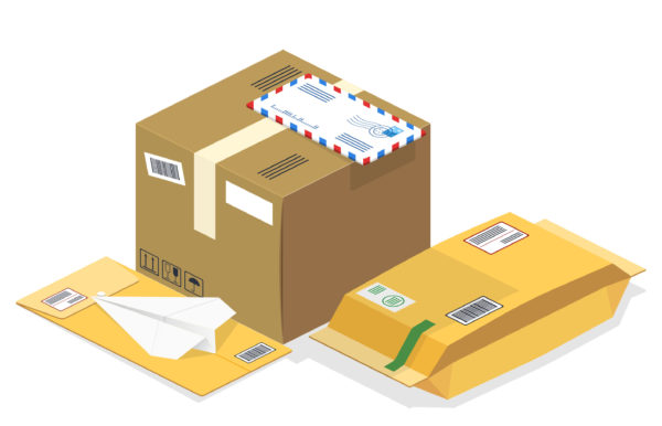 Die für Laufzeitmessungen versendeten Briefe und Pakete sind ununterscheidbar von regulären Postsendungen
